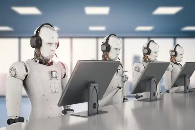 robot call center